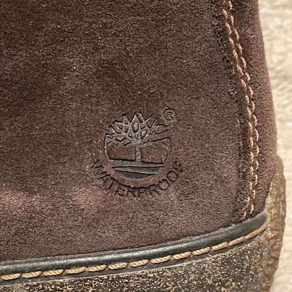 Real leather waterproof Timberland boots - Picture 3 of 9